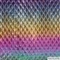 Preview: Holografischer Polyesterstoff Purple